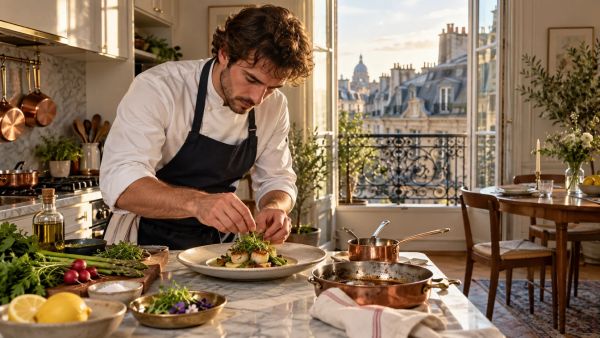 Transformez votre 40 m² à Paris : les plats irrésistibles d'un chef